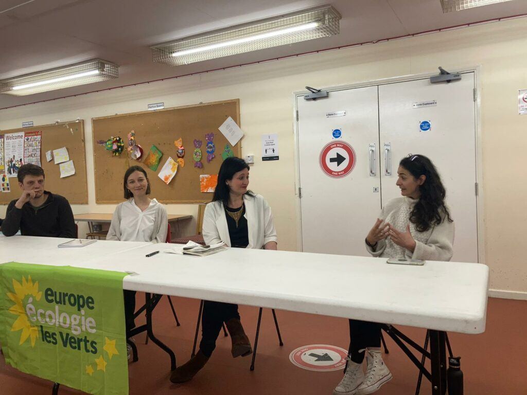 Photo de l’event du 8 avril, animé par Charlotte Minvielle